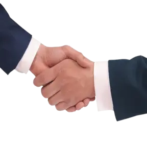 Business handshake